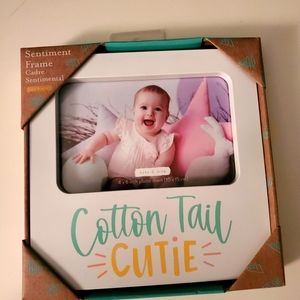 Kate & Milo COTTONTAIL CUTIE picture frame